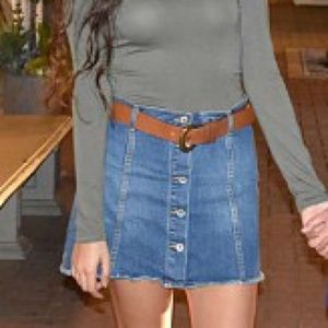 Jean skirt!!